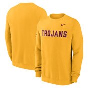 USC Trojans Men's Nike Gold Trojans Club Sweatshirt